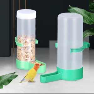 Water Dispensers for Bird Cages Bird Cups Bottles Sparrows Parrots Budgies Cockatiels and Lovebirds Feeder and Waterer